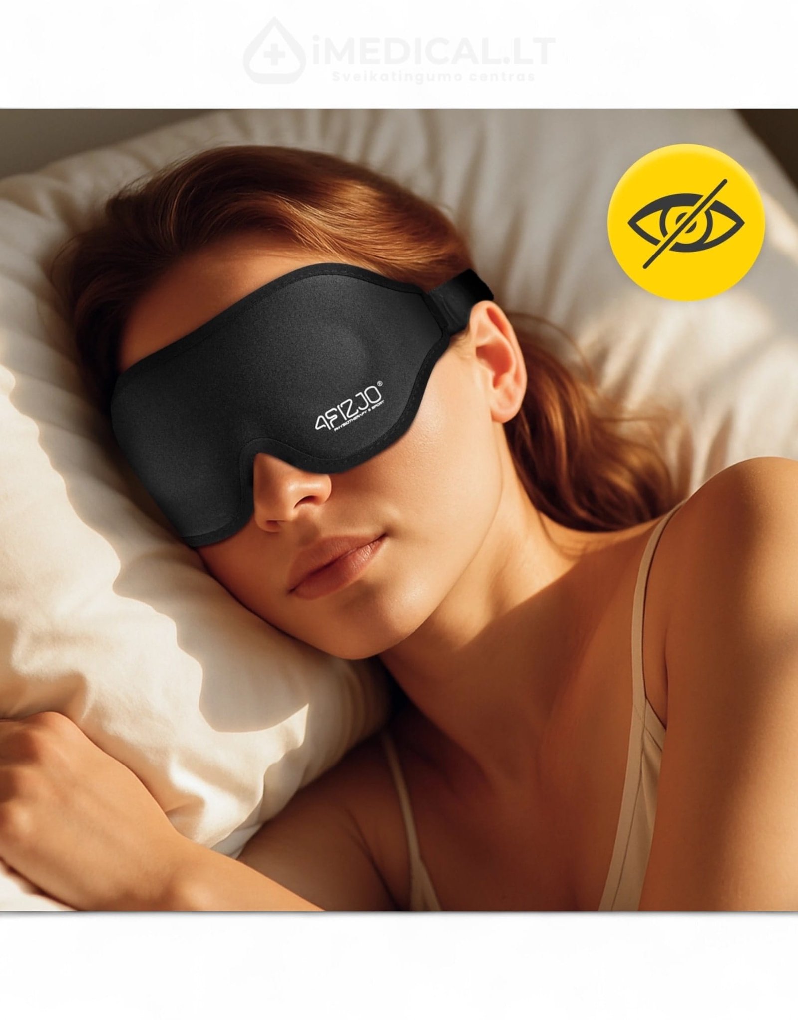 akių uždangalas miegui
