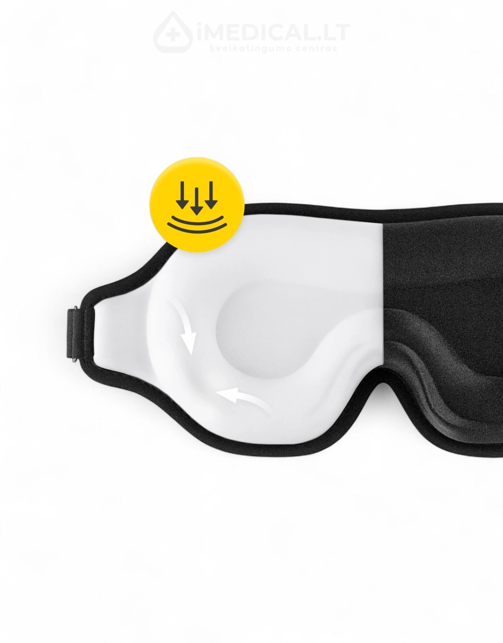 šilkiniai miego akiniai