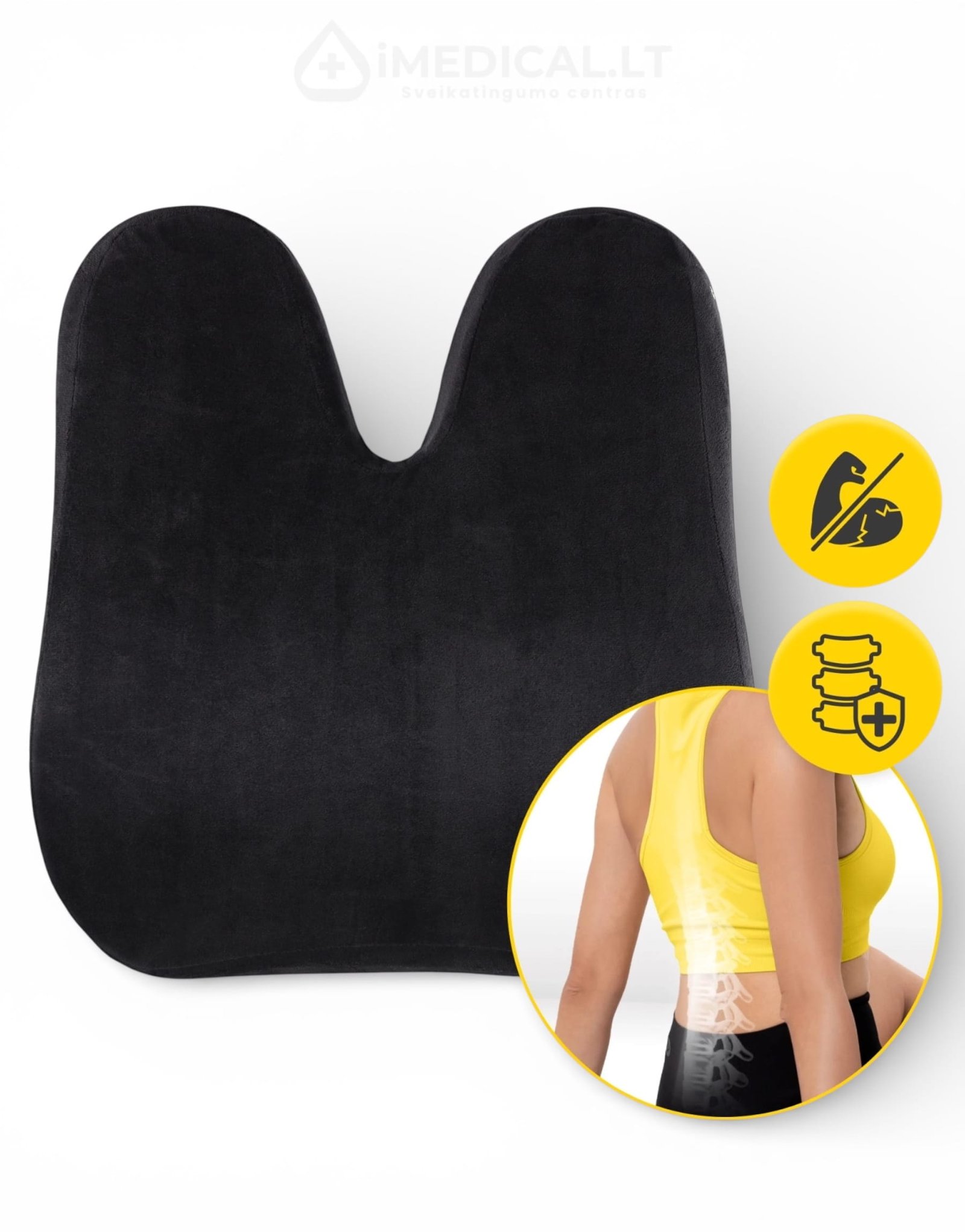 komforto-pagalve-sedejimui-imedical.lt-11 geriausia ortopedinė sėdynės pagalvė