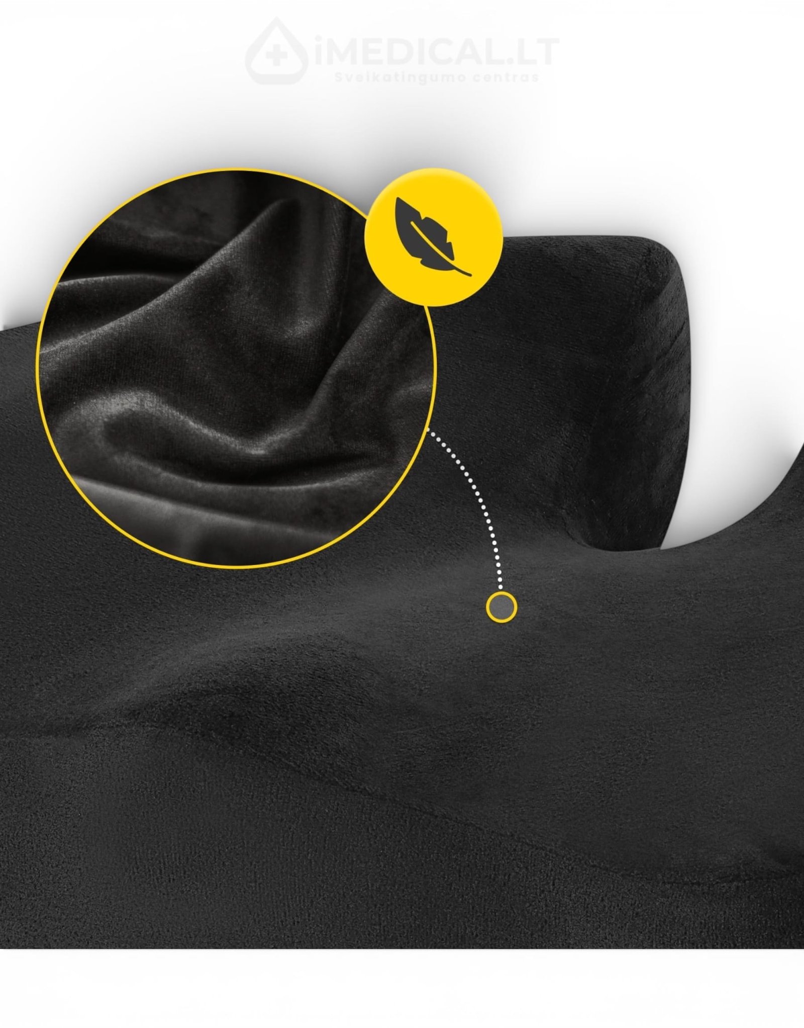 Komforto Pagalvė Sėdėjimui PRO ortopedinė pagalvė auto