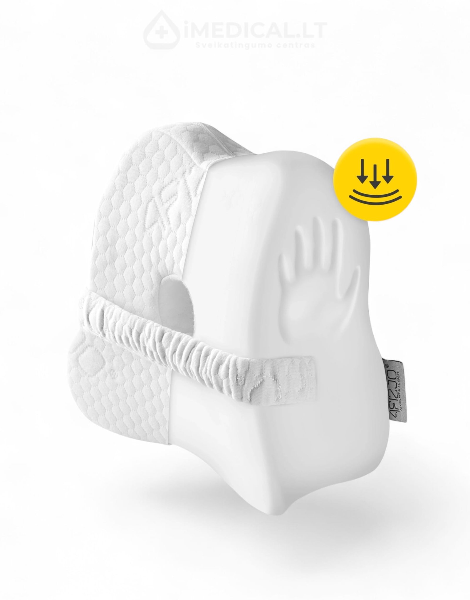 Ortopedinė Kojų Pagalvė PRO ortopedinė pagalvė miegui ant šono