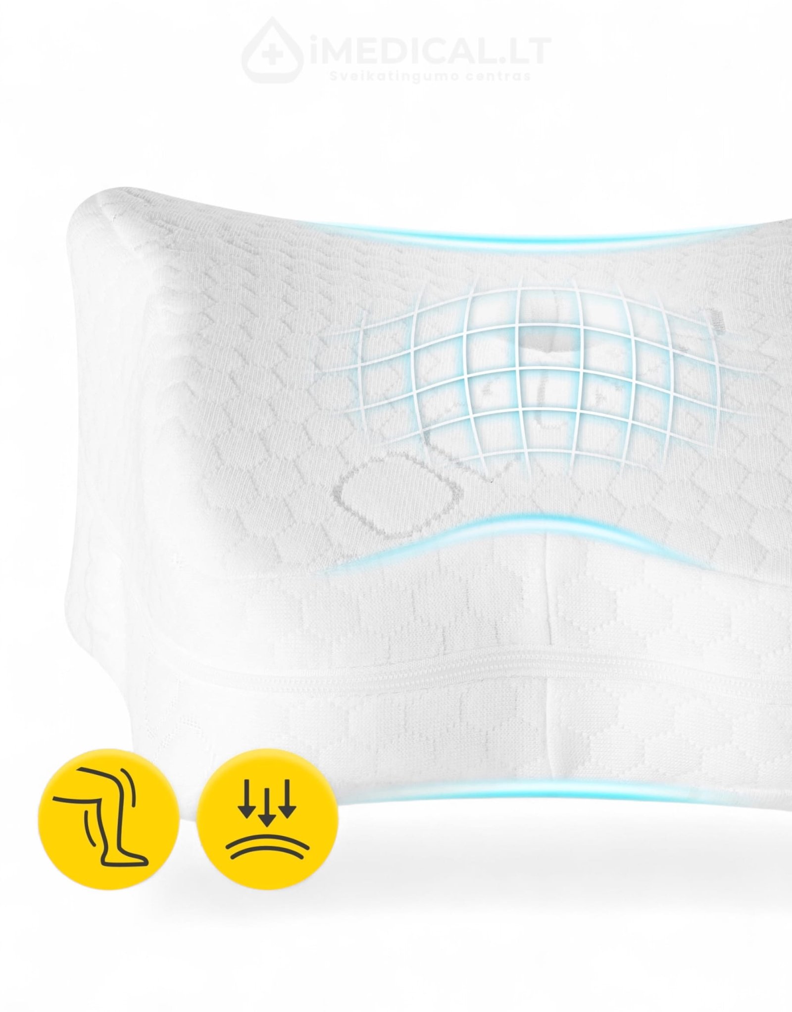 Ortopedinė Kojų Pagalvė PRO ortopedinė kojų pagalvė