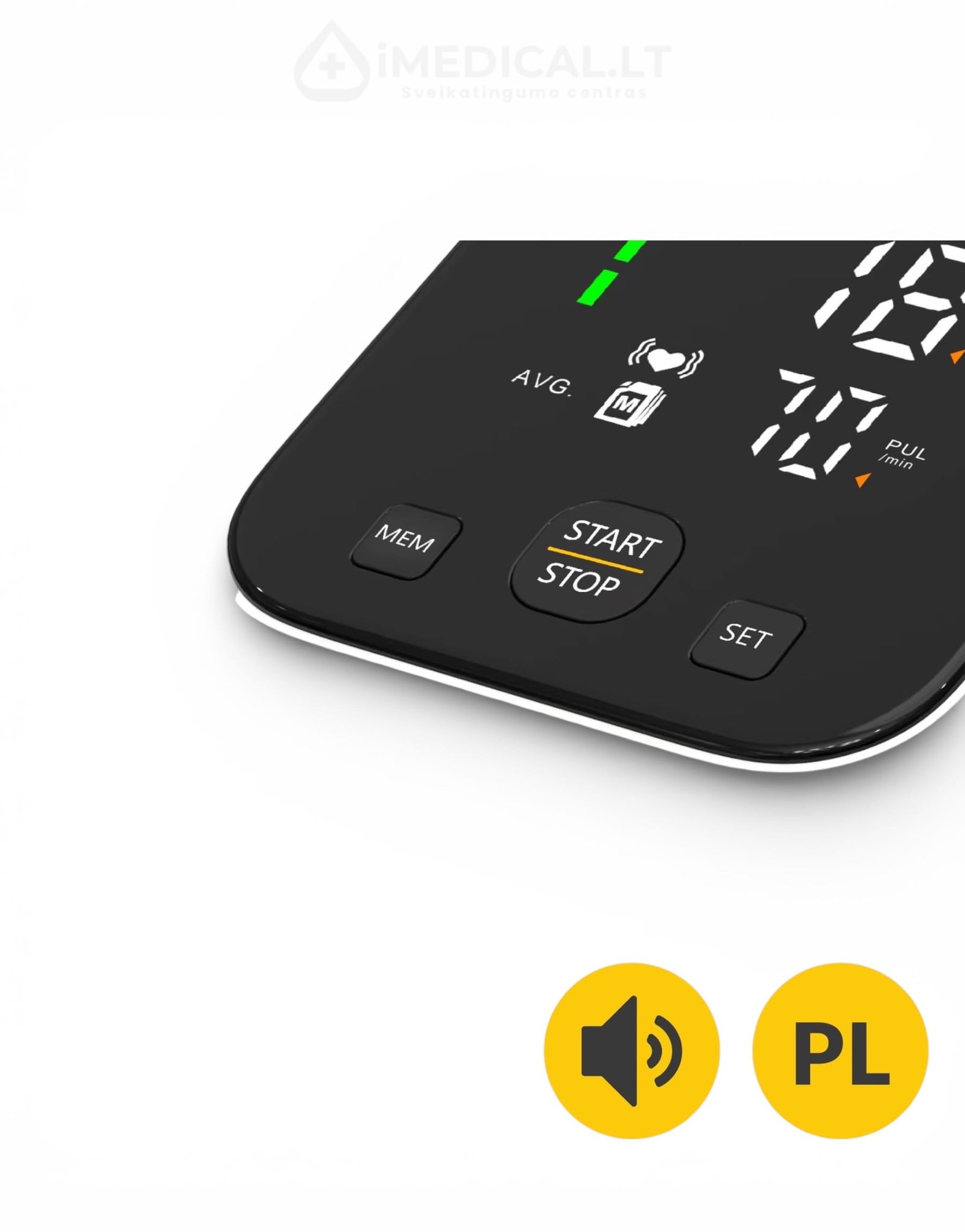 Žastinis Kraujospūdžio Matuoklis ULTRA automatinis kraujospūdžio matuoklis