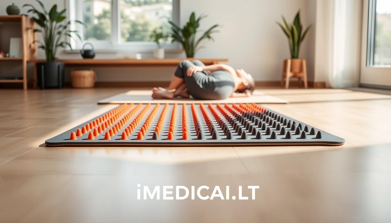 masažiniai akupresūros kilimėliai